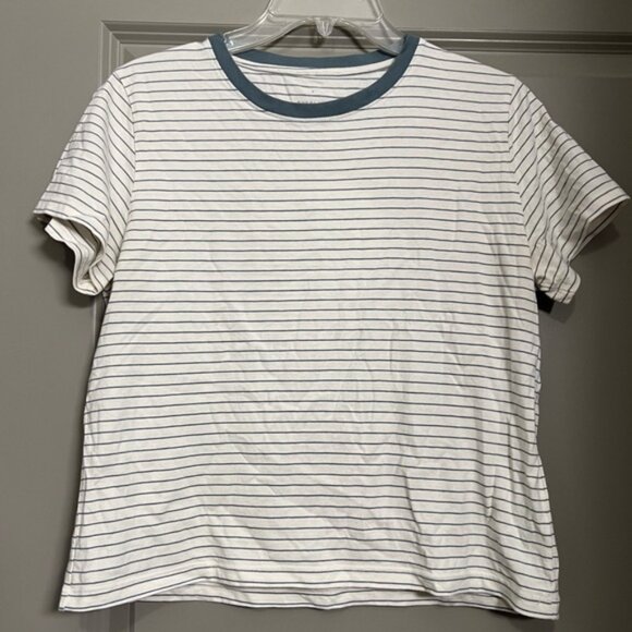 Everlane | Striped Cotton T-Shirt | Size Small - Picture 1 of 6